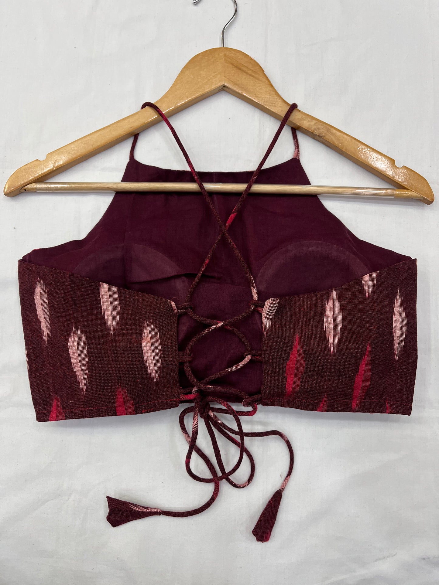 Meher Ikkat Crop Top