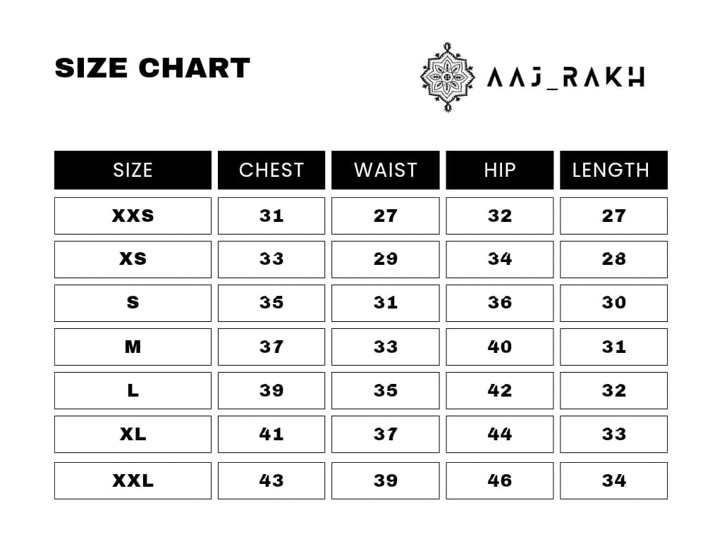 Leher Ajrakh Short Kurti