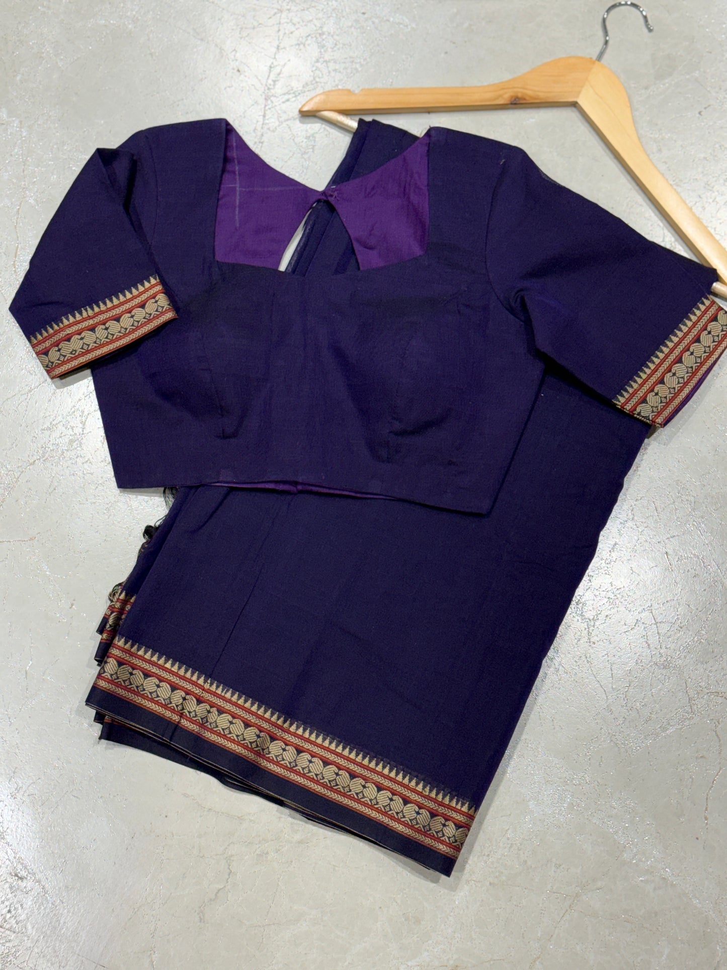 Purple Narayani "Narayanpet" Combo Set