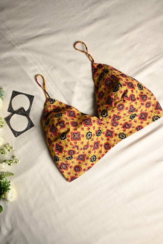 Tyra Ajrakh Bralette