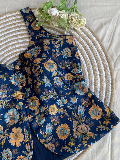 Neelam Blue Top
