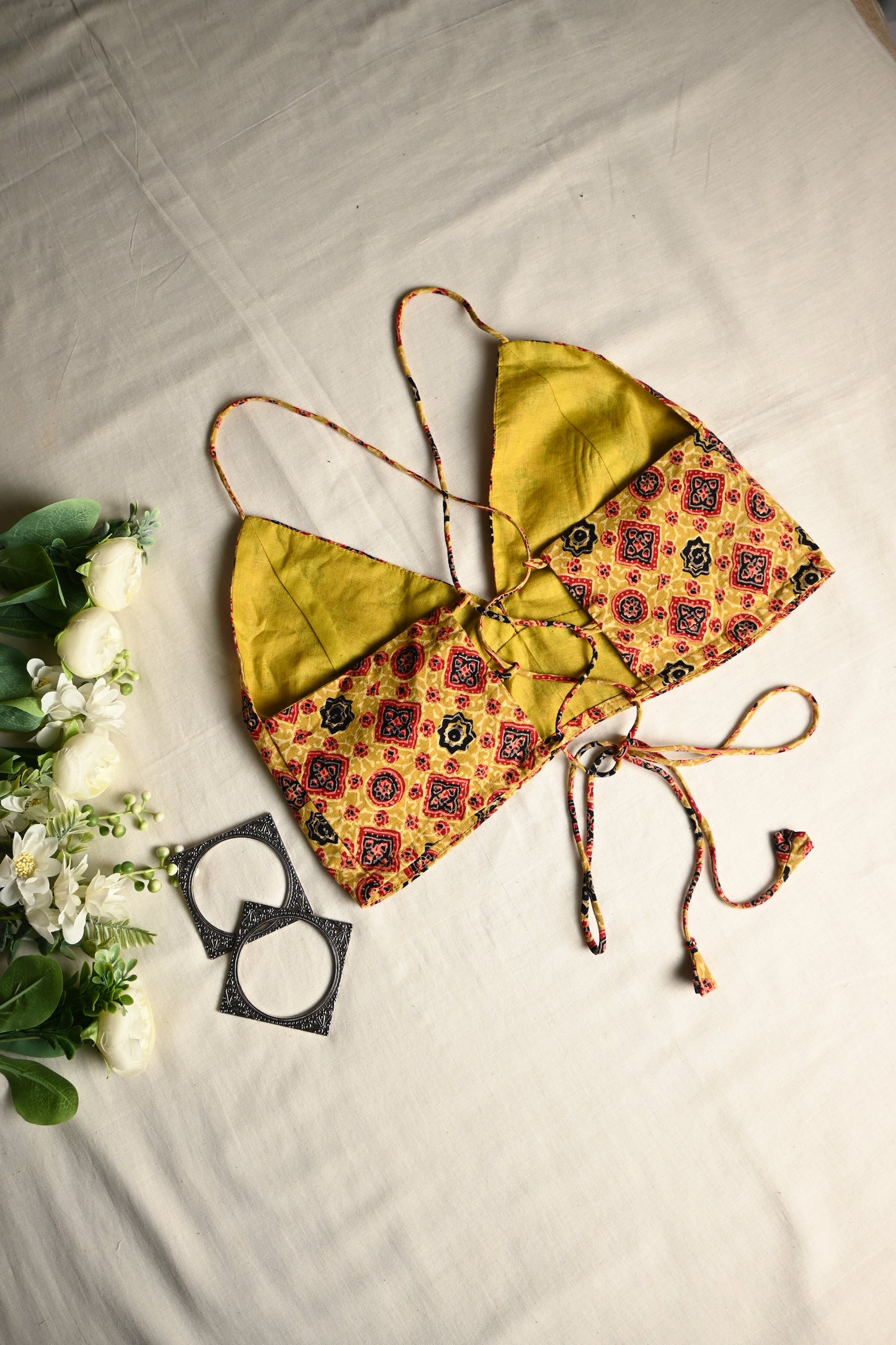 Tyra Ajrakh Bralette