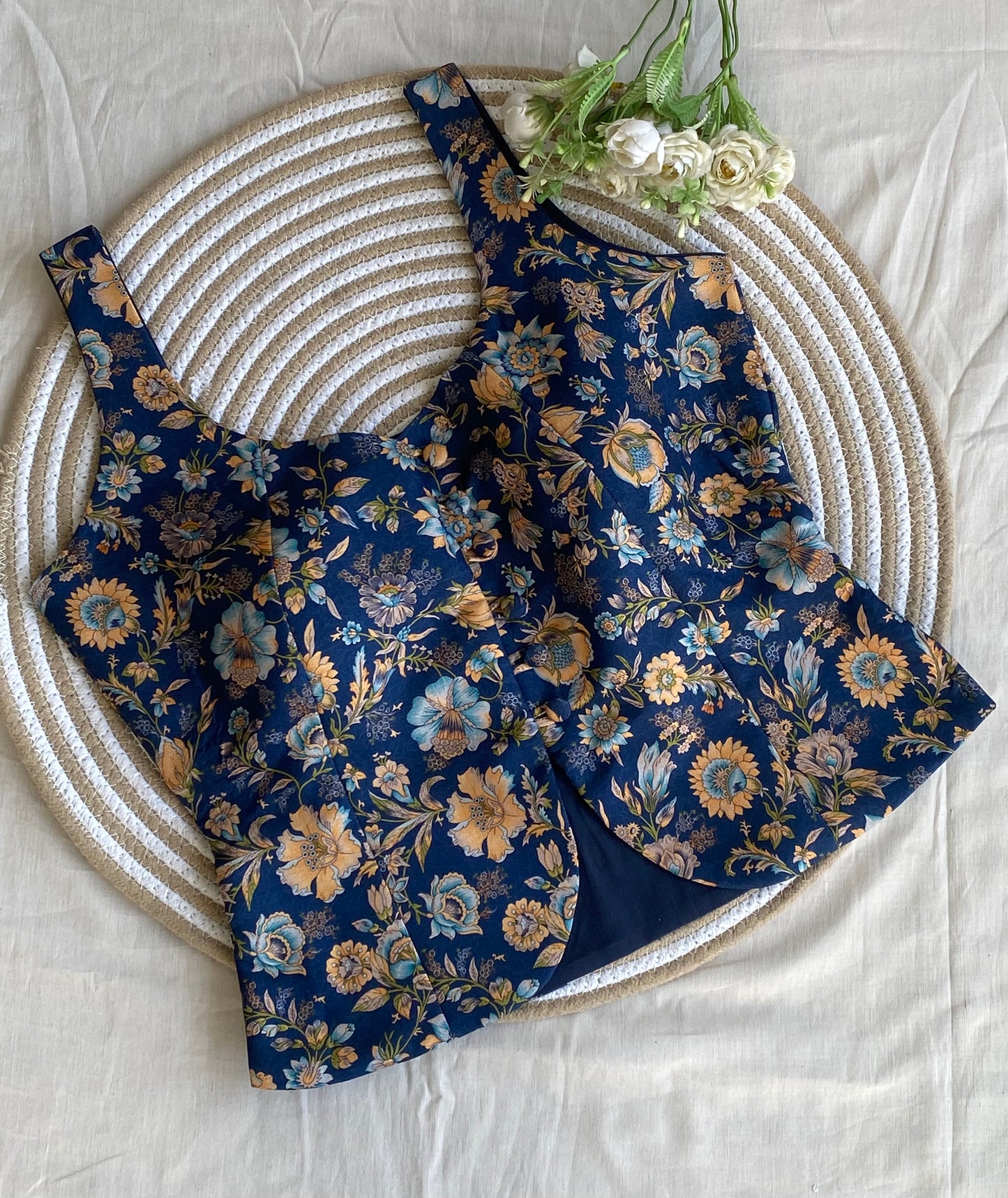 Neelam Blue Top