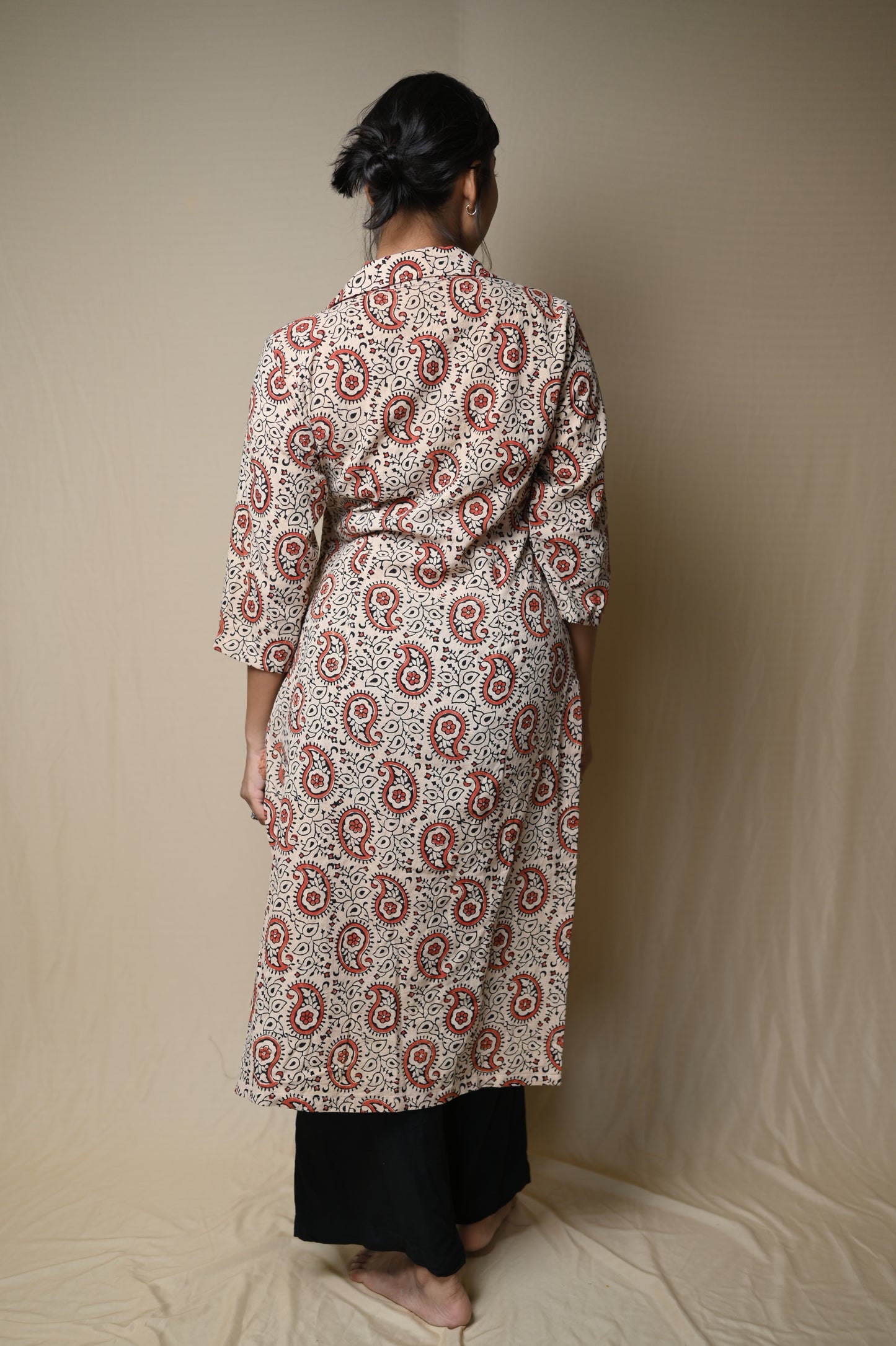 Shamila Ajrakh Kurti
