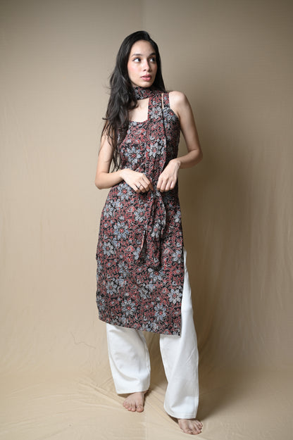 Rakhi Long Dupatta Kurti