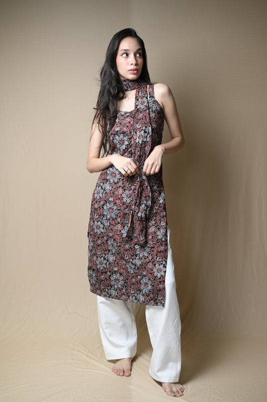 Rakhi Long Dupatta Kurti
