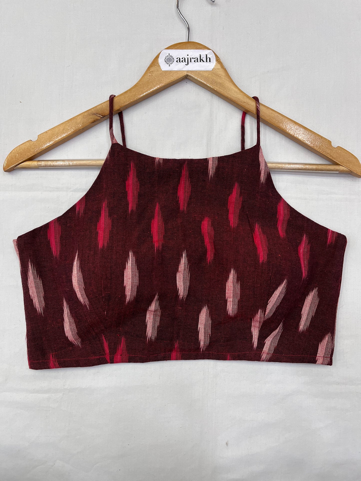 Meher Ikkat Crop Top