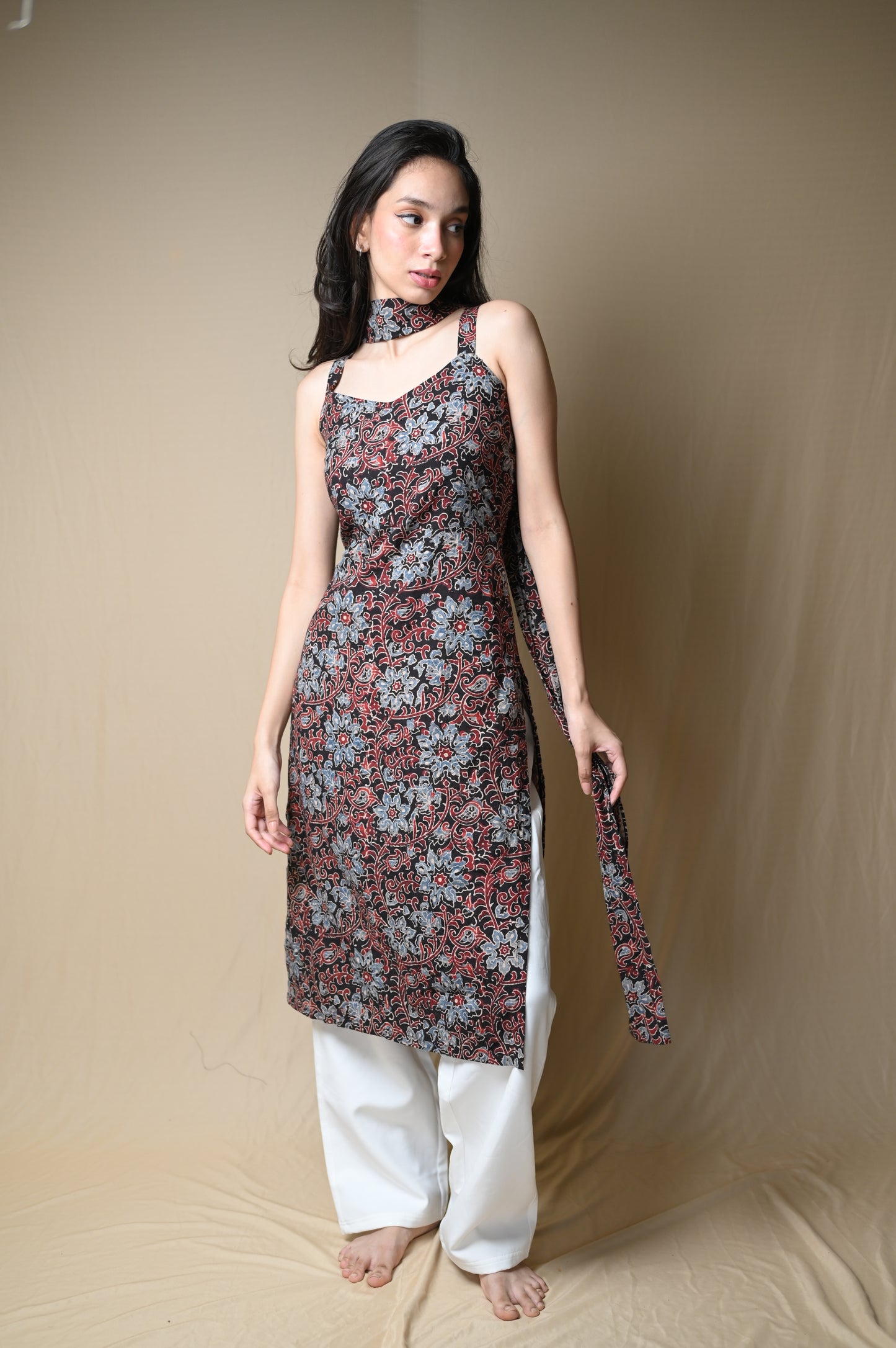 Rakhi Long Dupatta Kurti