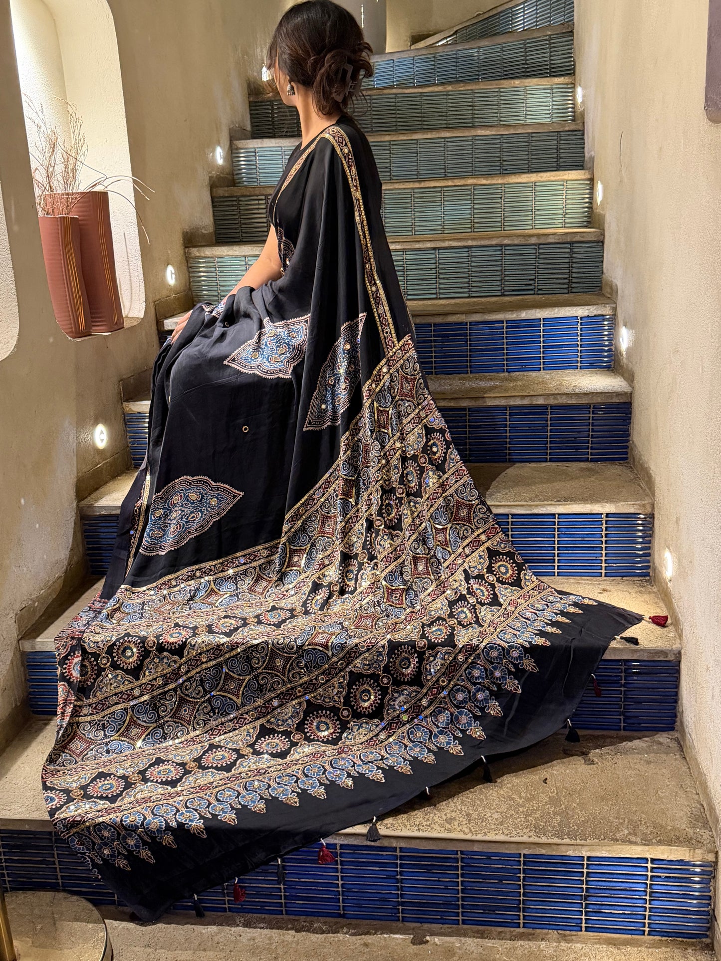 “Anushka” sheesha saree (Dispatch date : 5th July, 2026)