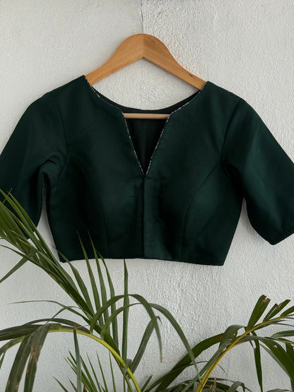 Shanaya Green Elbow Sleeves