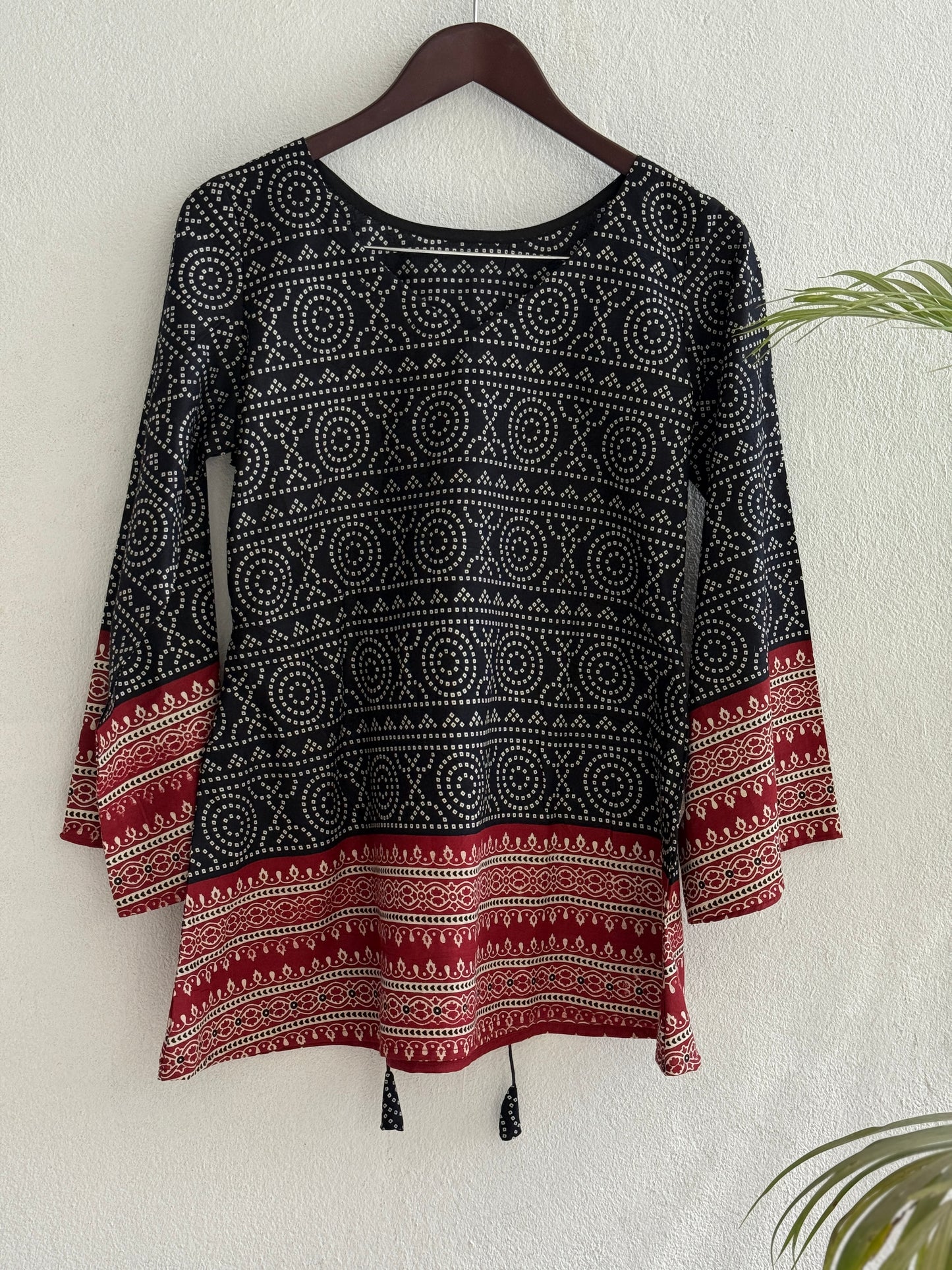 Boho Bandhej Kurti