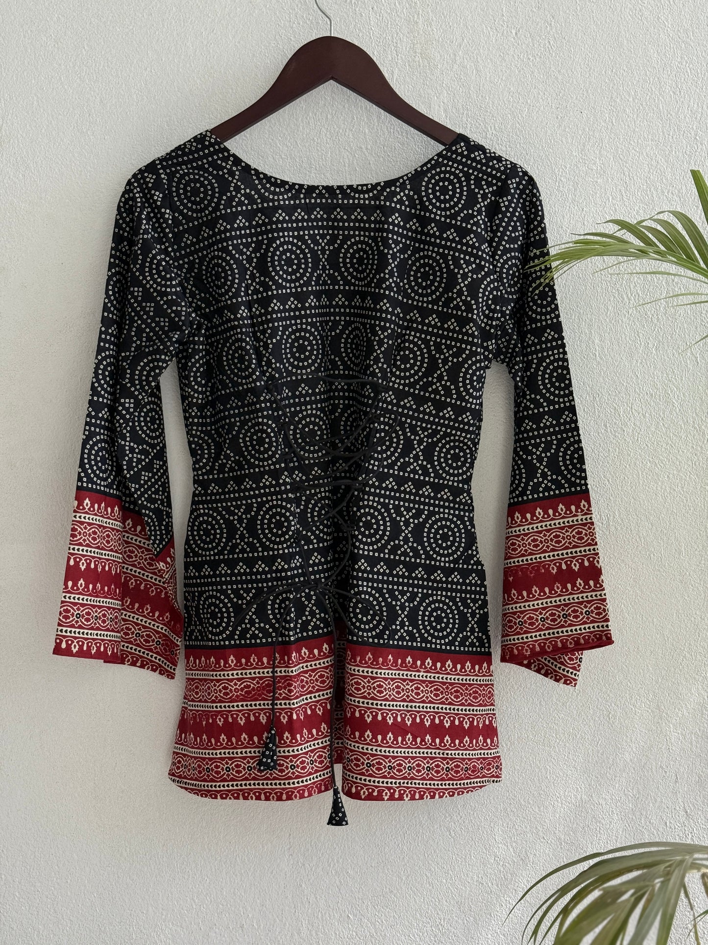 Boho Bandhej Kurti