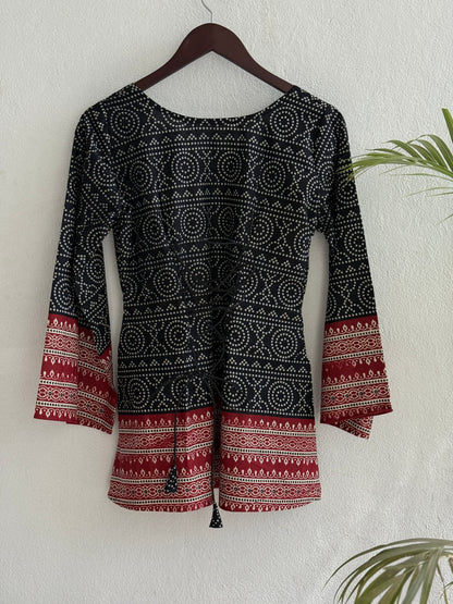 Boho Bandhej Kurti