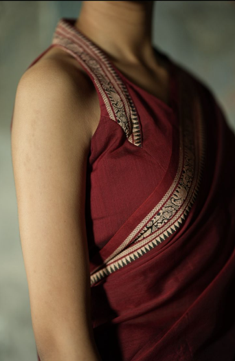 “Devi” maroon combo set [ready to dispatch] [Dispatch date : 25th June, 2026]