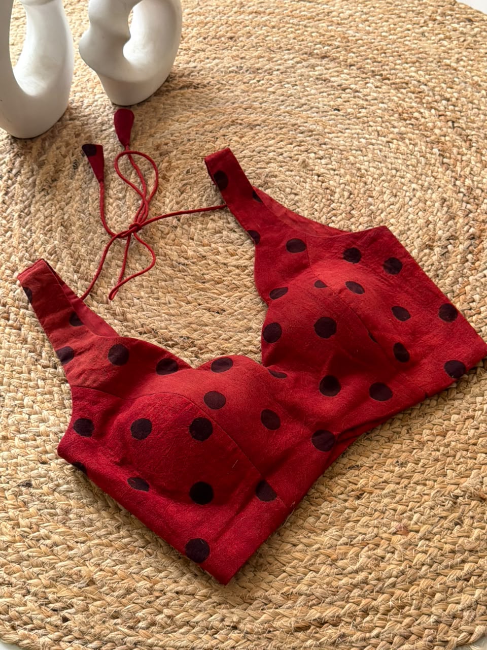 “Kashish” natural cotton blouse