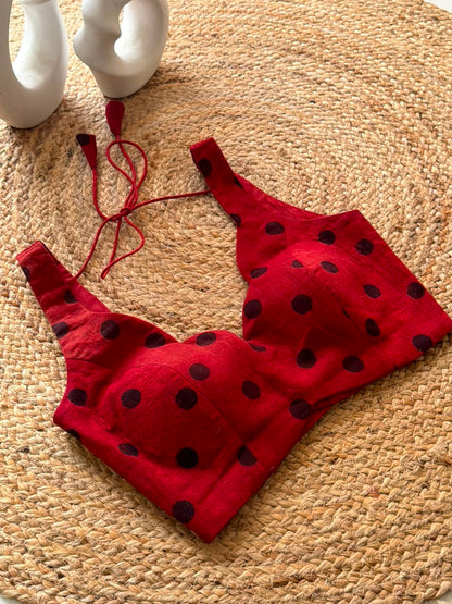 “Kashish” natural cotton blouse