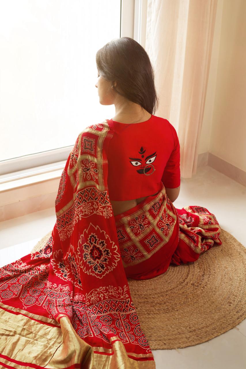 Durga maa blouse