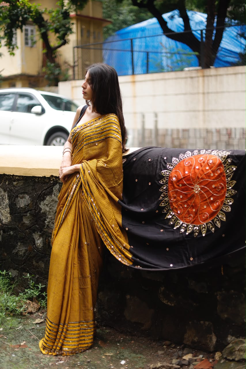 “Surya” Sheesha saree  [Dispatch Begins By : 25th September, 2026]