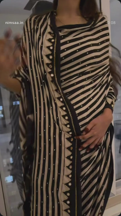 “Natasha” sheesha saree with unstitched blouse piece [Dispatch date : 25th June, 2026]