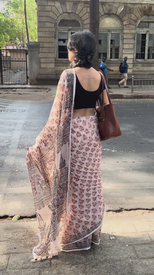 “Diya” mulmul saree(Dispatch Begins : 10th July )