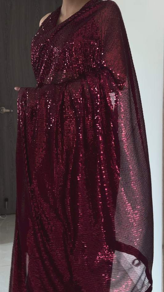"Jugni" Maroon Combo Set